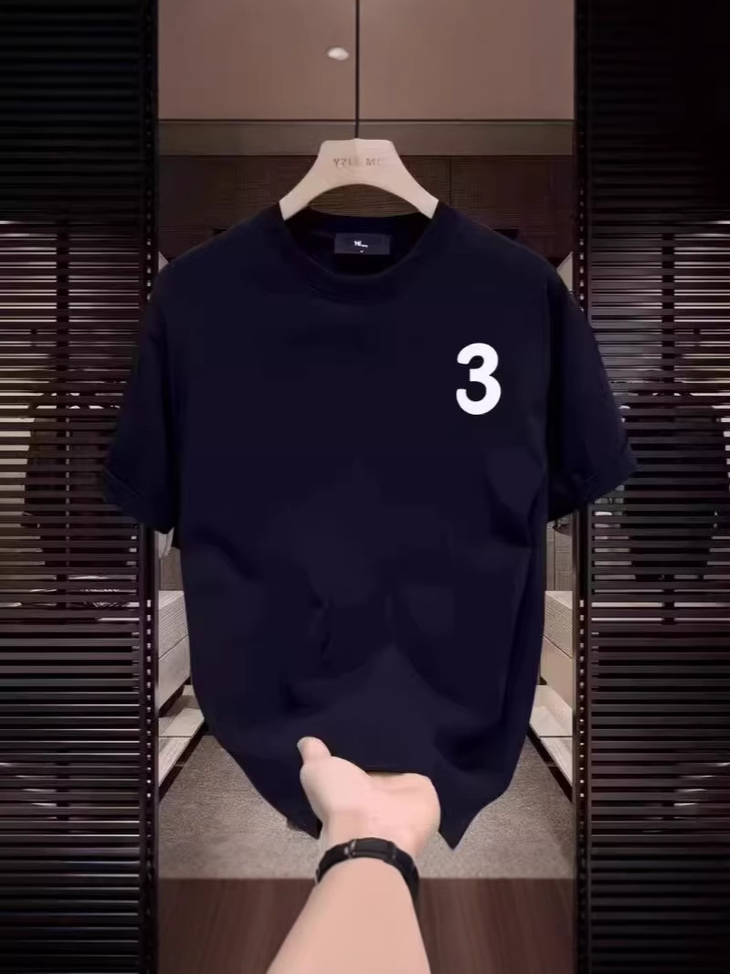 2026 Summer New Arrivals Men's Crew Neck T-Shirts | INS Trendy Loose Plus Size Casual Fashion Tops