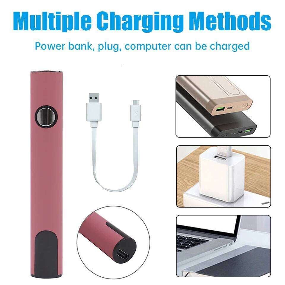 5/10pcs 510 Mini Soldering Iron 3 Gear Adjustable Voltage 400mah Battery Cart Pen with USB Charger Welding Tool Kit