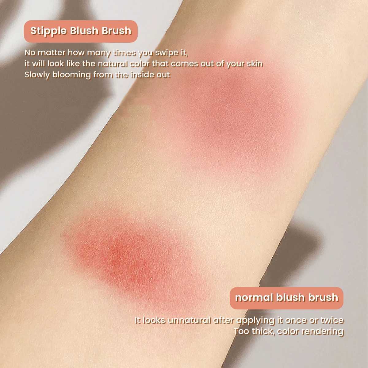 IMAGIC Single Blush Brush Loose Powder Contouring Highlighter Brush Soft Fiber Hair Make Up Tool Professional Beauty Brushes Z260408