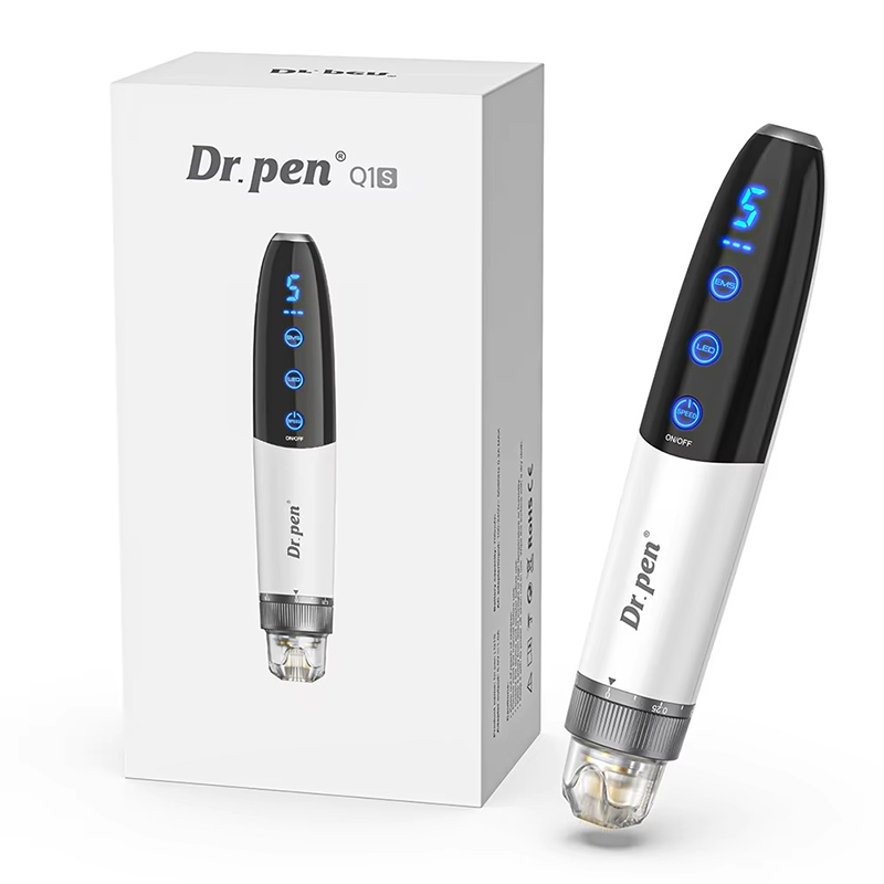 Newest Dr.pen Q1S Microneedle With EMS and Red Blue Light Face Skin Care Dermapen Beauty Tools Derma MTS Needling Dr Pen Mesotherapy