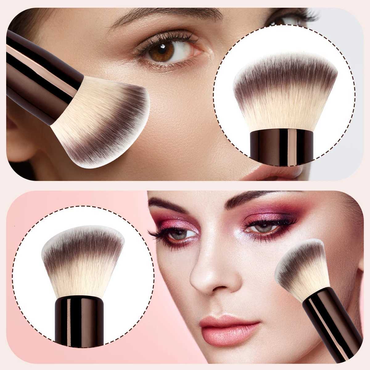 MAANGE 2pcs Makeup Brushes Double Head Foundation Concealer Bronzer Makeup Brushes Soft Dense Fiber Hair Cosmetic Beauty Tools Z260408