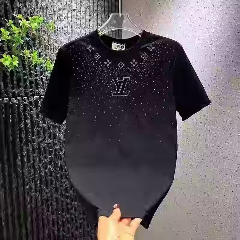 Mens Designer T Shirt Fast Delivery Embroidery Brand Hip Hop Top Essentials Shirt High Quality High Version Versatile Comfortable Fabric Short Sleeve 