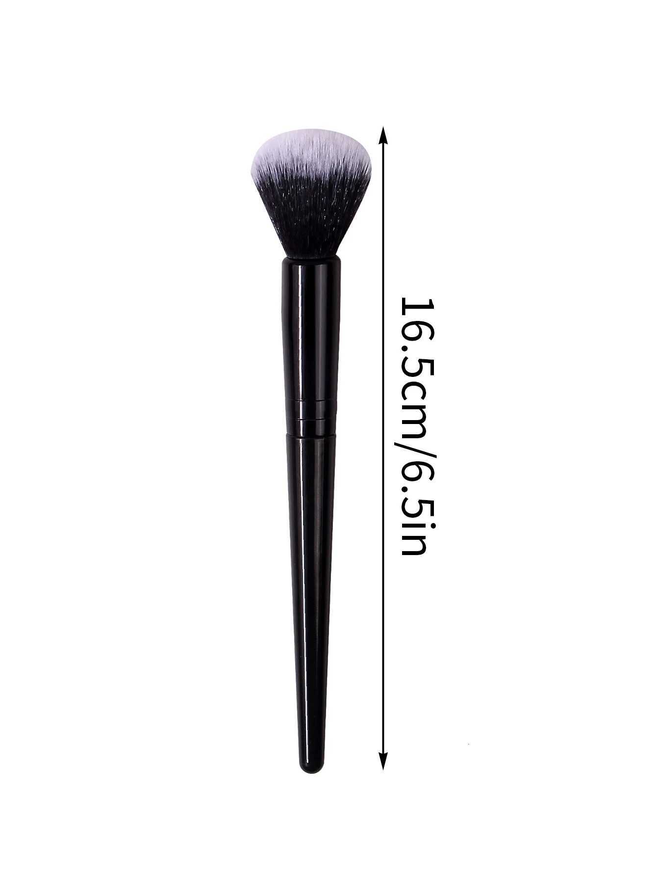 1PC Multi-Use Soft Face Brush - Tapered Round Head for Blush Powder Contour Travel-Friendly Beauty Tools for Women Z260408
