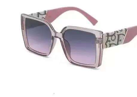 New Square Sunglasses Women Fashion Letter Outdoor Shades Eyewear Trendy Brand Uv400 Party Sun Glasses Gafas