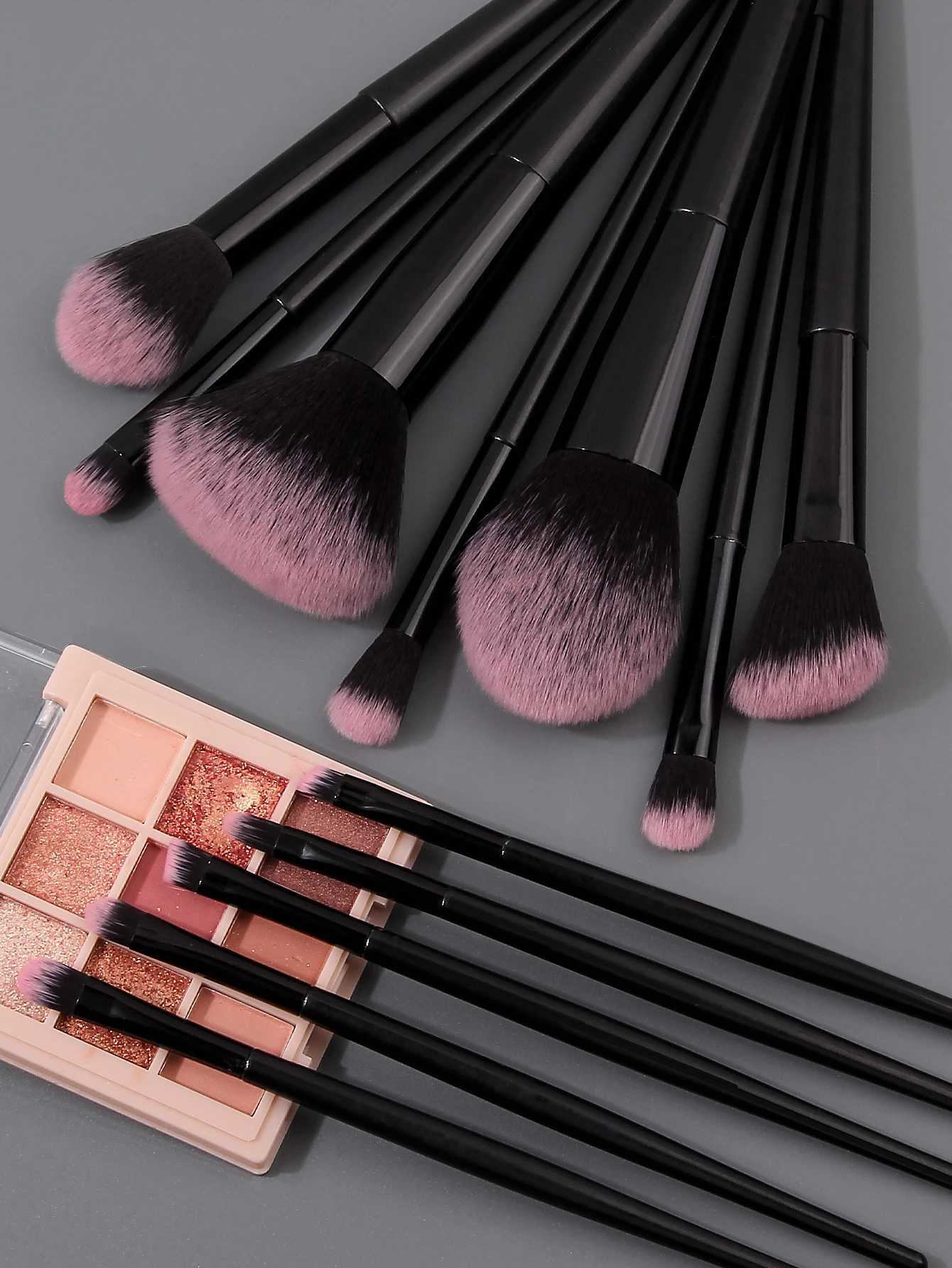 Shining Star Bucket 13PCS Makeup Brush Set 12 Synthetic Bristle Makeup Brushes Portable Storage Novice Full Set Of Tools Z260408