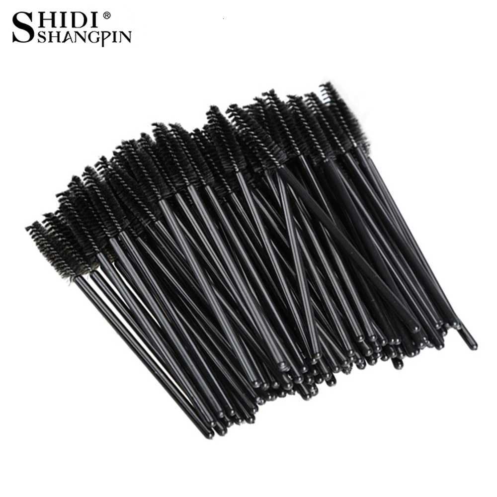 Reusable Eyelash Brush 5/50 Pcs False Eyelashes Extension Makeup Brushes Eyebrow Brush Mascara Wands Spoolers Lash Cosmetic Tool Z260408