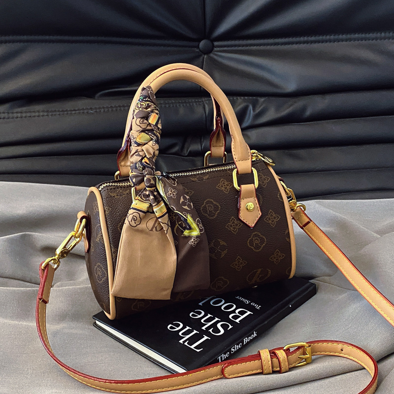 Internet Celebrity Handheld Pillow This Year's Trend Boston New Printed Crossbody Mini Small Bag