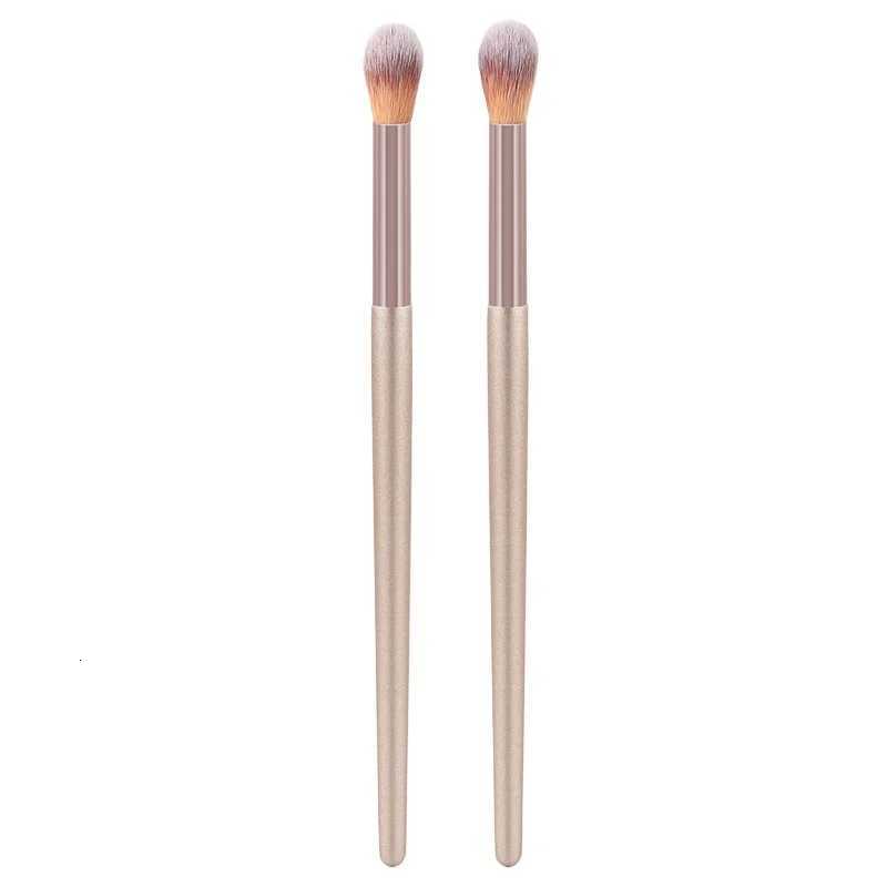 2pcs Nose Shadow Contouring Brushes Set Champagne Gold Eyeshadow Makeup Brushes Set for Facial Contouring Makeup Tools Z260408