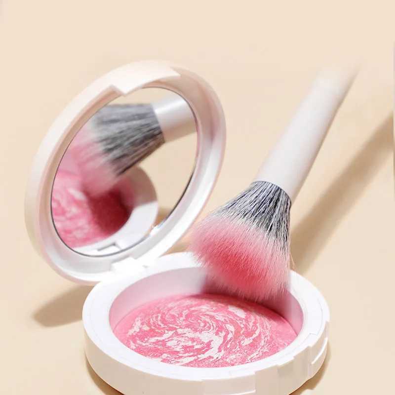 Karsyngirl 2/3Pcs High-quality Double Layer Goat Hair Powder Blusher Brush Fluffy Highlight Stippling Blush Makeup Brushes Z260408