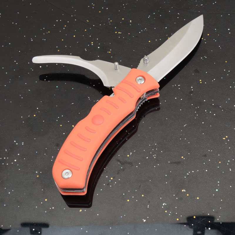 Top Quality G6415 Survival Folding Knife 8Cr13Mov Satin Blade GRN Handle Outdoor Camping Hiking EDC Pocket Knives - view 5