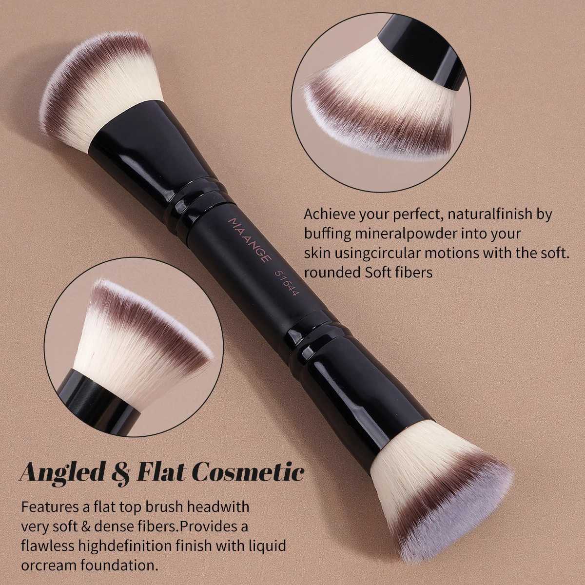 MAANGE Makeup Brushes Set Double Head Foundation Brush Concealer Brush Eyeshadow Brush Powder Brush Blending Makeup Beauty Brush Z260408