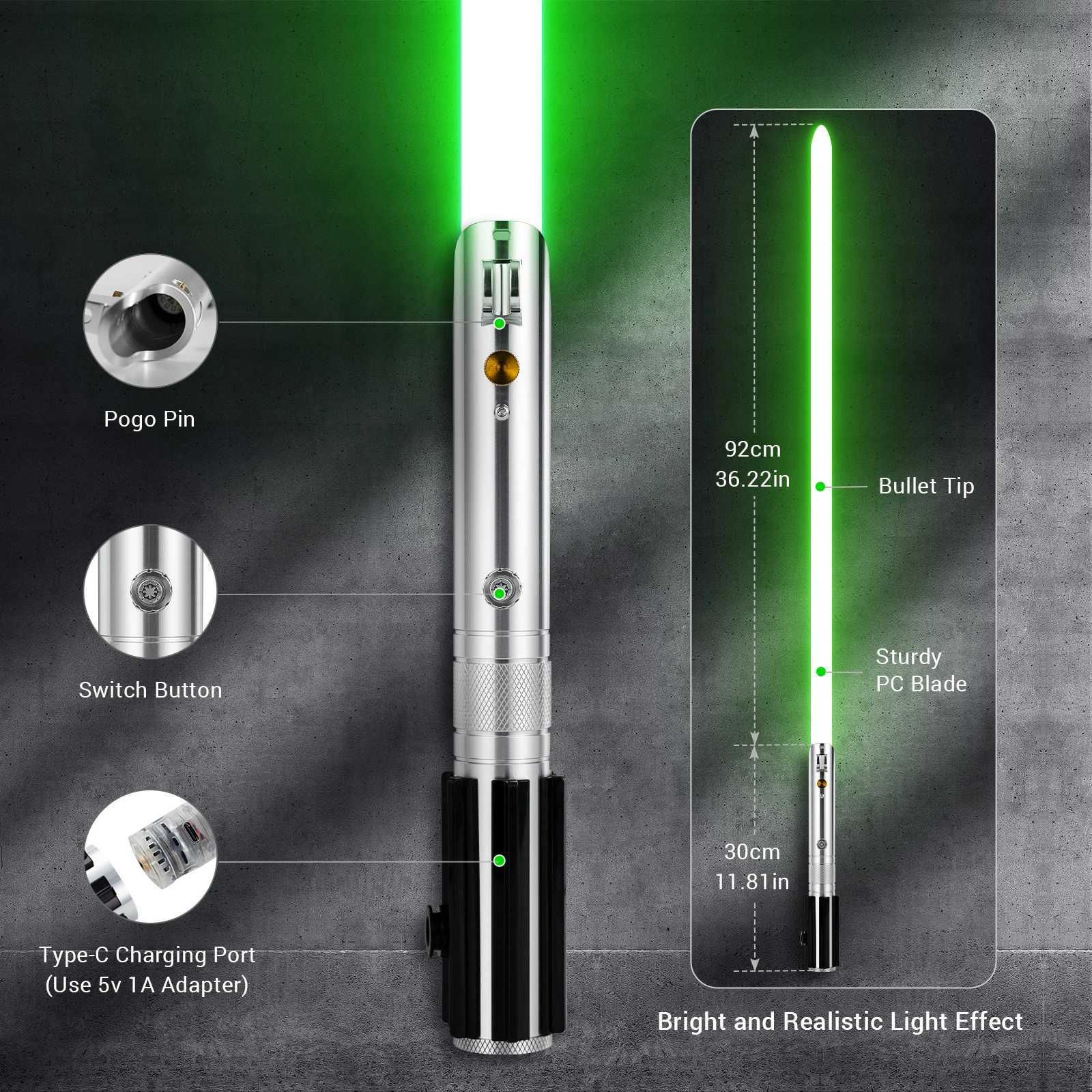 Anakin Skywalker Lightsaber Xenopixel 30 Smooth Swing App Control Color Change C260408