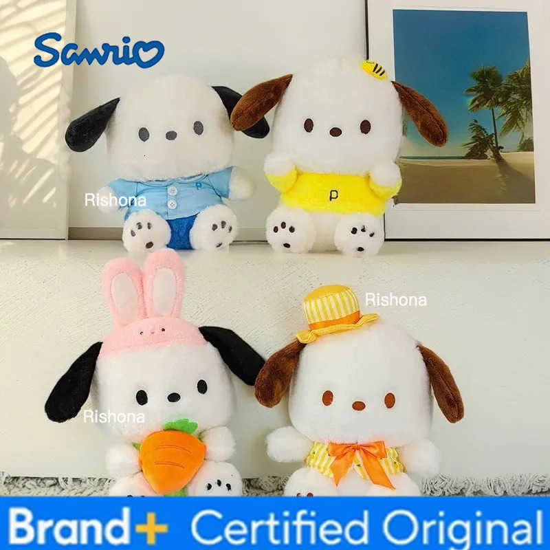 Sanrio 35-60cm Big Size Kawaii Pochacco Plush Toy Cartoon Cute Sleeping Companion Comfortable and Soft Birthday Gift Girl Toy H260408