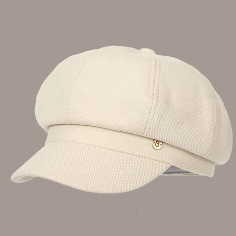 Womens Wool Tweed sboy Gatsby Ivy Cap Golf Cabbie Driving Hat Classic Baker Boy Beret 251225
