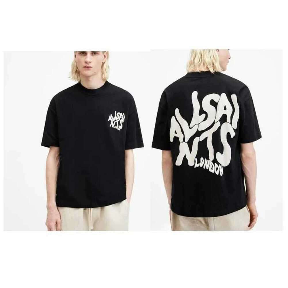 All Saints Tshirt Hip Hop Letter Tops European American Trend All Saints T-Shirt Summer Loose Classic Letter Pattern Short Sleeved Couple All Saints T-Shirt 193