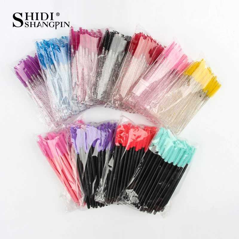 Reusable Eyelash Brush 5/50 Pcs False Eyelashes Extension Makeup Brushes Eyebrow Brush Mascara Wands Spoolers Lash Cosmetic Tool Z260408