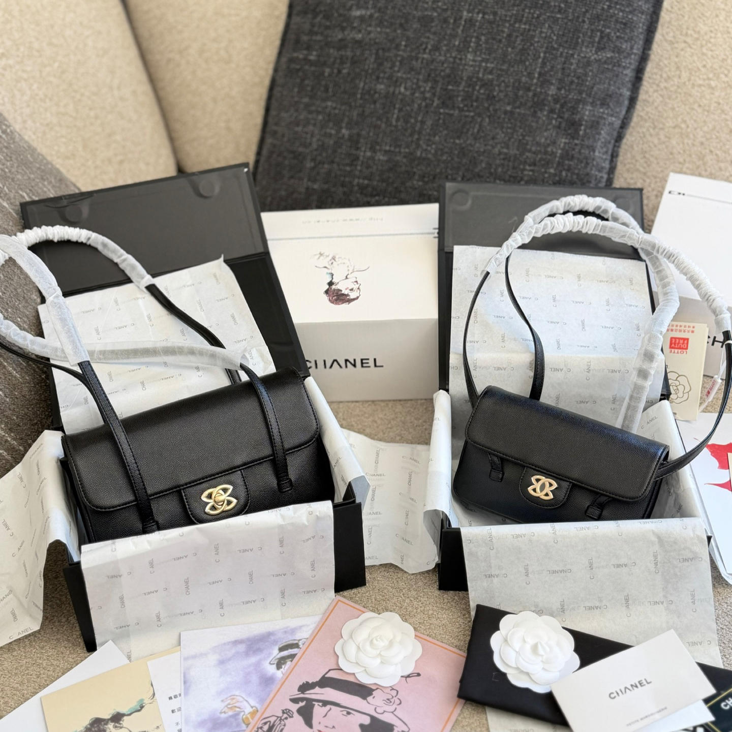 Designer bag 26 hot selling Jennie Coco shoulder bag women handbag new diagonal cross bag multiple colors versatile fashion sizes baguette bag