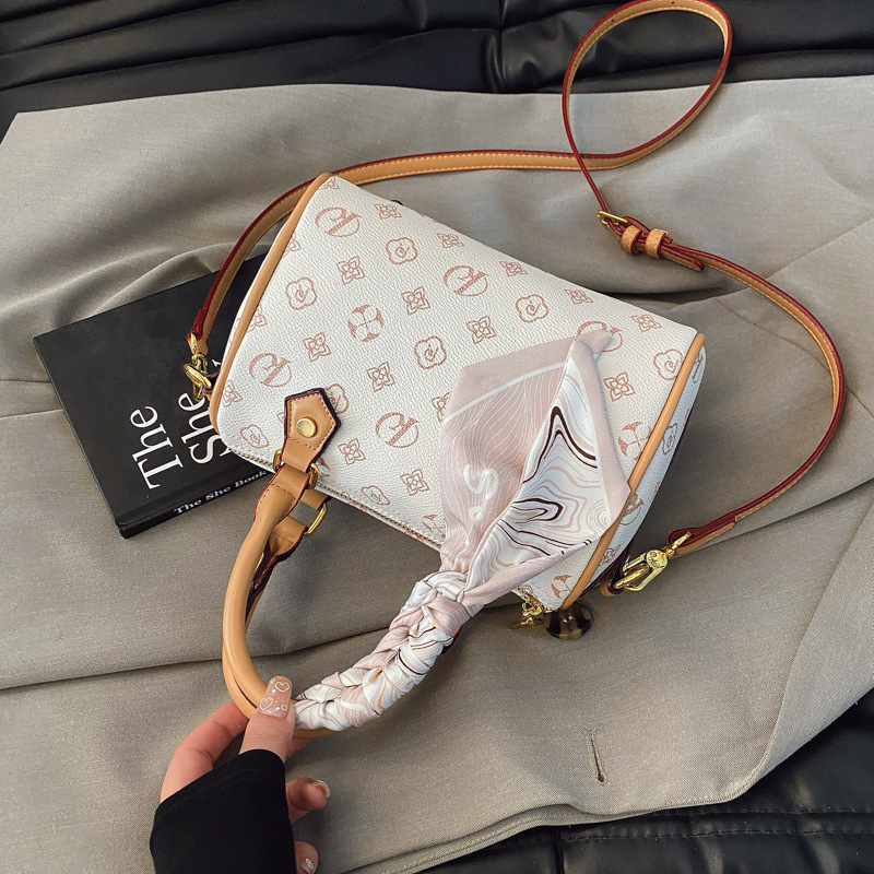 Internet Celebrity Handheld Pillow This Year's Trend Boston New Printed Crossbody Mini Small Bag