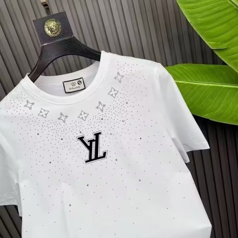 Mens Designer T Shirt Fast Delivery Embroidery Brand Hip Hop Top Essentials Shirt High Quality High Version Versatile Comfortable Fabric Short Sleeve 