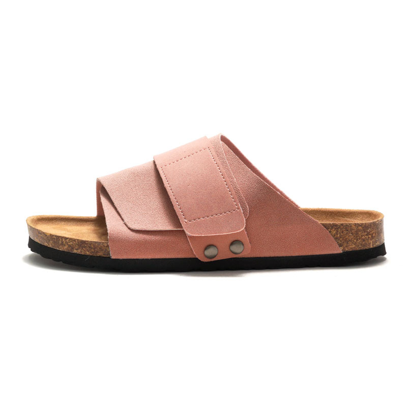 RUIZUSTOCK new Free delivery Slippers Fashionable Cork Bottom Sandals Cool Dragging Outdoor Leisure Non slip Beach Shoes