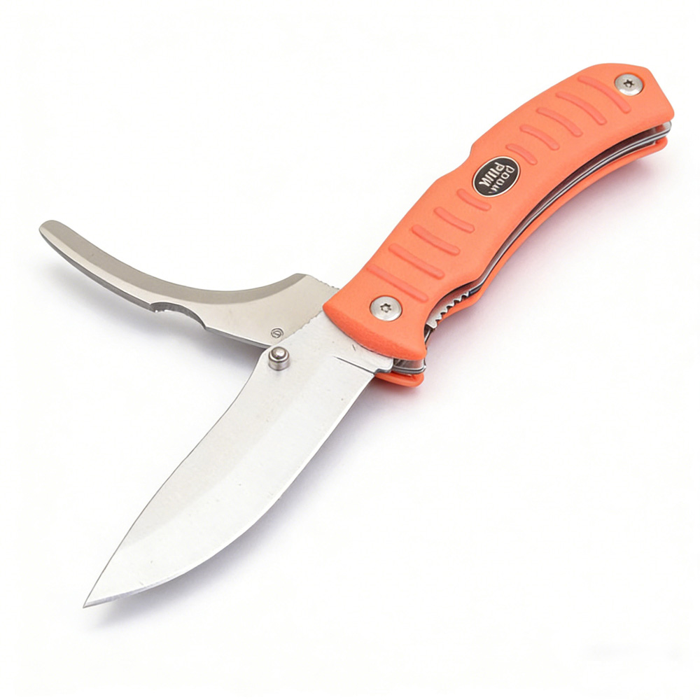 Top Quality G6415 Survival Folding Knife 8Cr13Mov Satin Blade GRN Handle Outdoor Camping Hiking EDC Pocket Knives - view 4