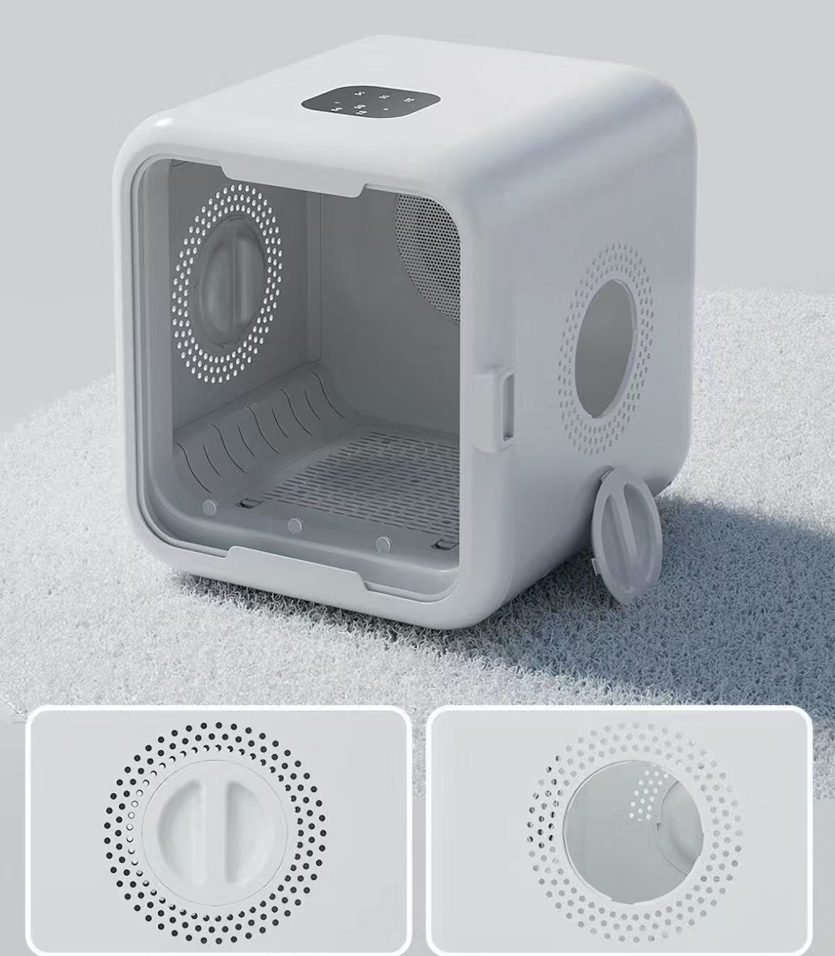 2026new Pet dog kennel Genki Cat kennel winter warm four seasons universal cold cat house winter closed cat kennel pet cage