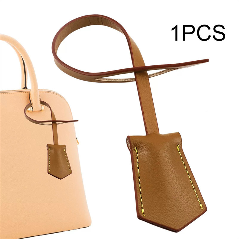 In-stock leather fashion bag pendant, travel luggage tag, boarding tag for suitcase, keychain