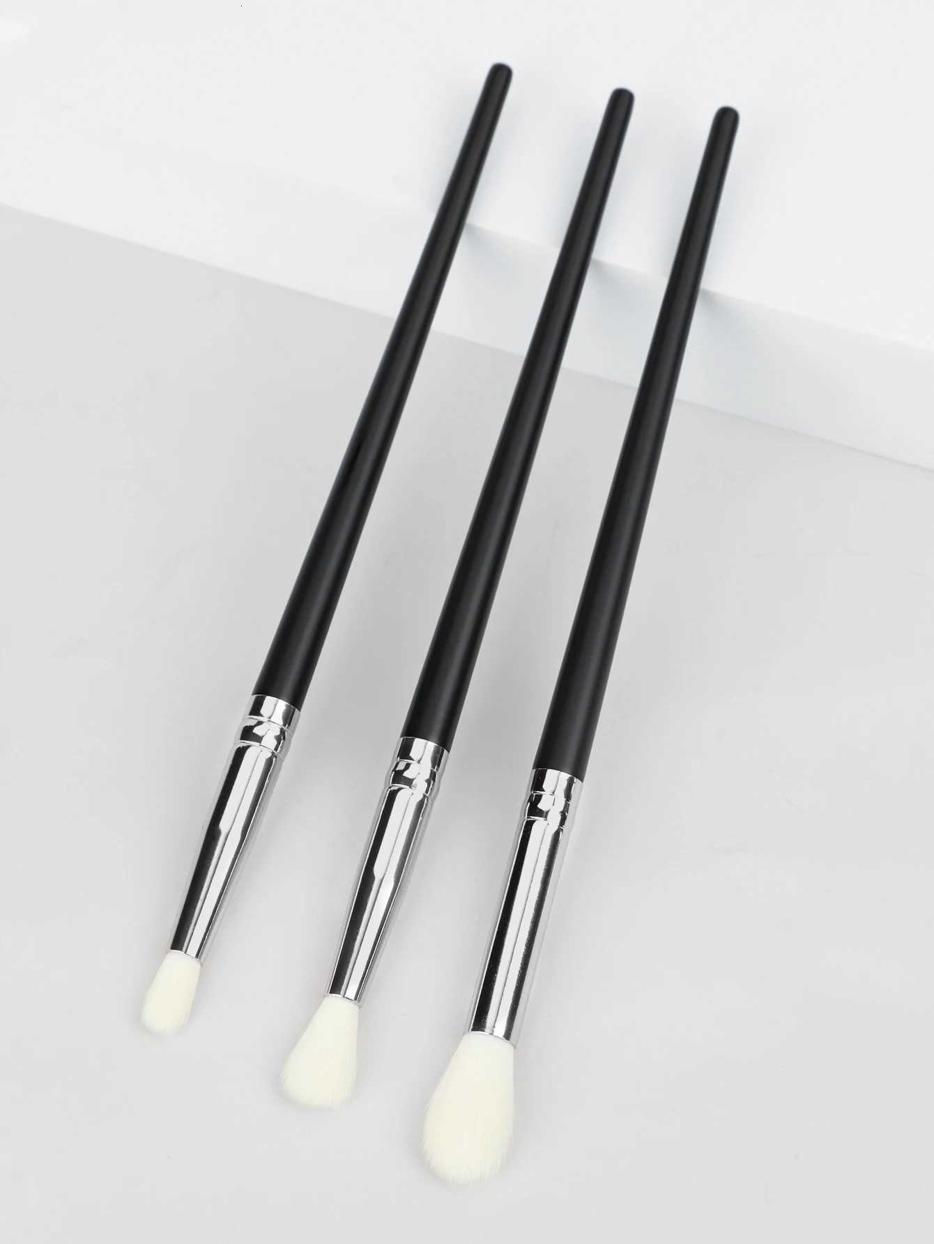 Shinedo 3 Pcs Goat Hair Tapered Crease Blending Brush Eyeshadow Make Up Cosmetic Kit Maquiagem Smudge EyeMakeup Brushes Z260408