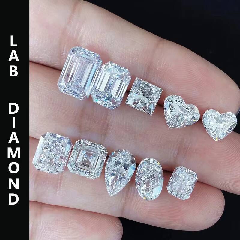 100 Pass Diamond Tester Lab Created HPHT CVD Melee Diamond 0830mm Small Size Lab Grown Diamond Wholesale - view 7