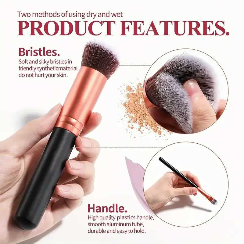 14PCS Makeup Brushes Set Professional Foundation Eye Shadow Concealers Blending Blush Brush Kabuki Soft Fluffy Women Beauty Tool Z260408