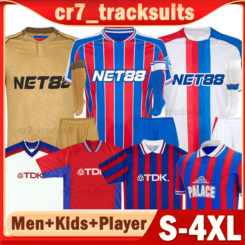 XXXL 4XL 25 26 Crystal Soccer Jerseys Retro MATETA SARR GUEHI YEREMY Palaces 2025 2026 ESSE NKETIAH RAK-SAKYI Player Version Football Shirts WHARTON HUGHES kids kits