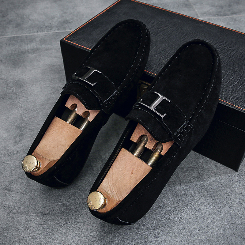 luxury design dress Shoes 2026 Men's Driving Loafers, Spring Casual Business Soft Sole Moccasin Shoes, Comfortable Slip-On Bean Shoes free shippi