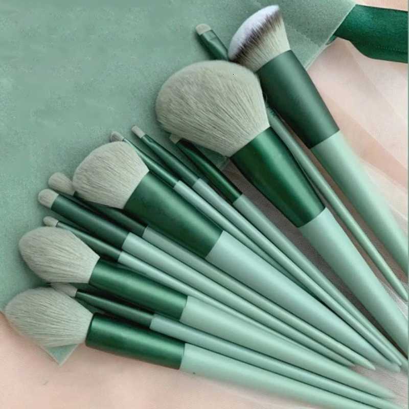 13Pcs Soft Fluffy Makeup Brushes Set for Cosmetics Foundation Blush Powder Eyeshadow Kabuki Blending Makeup Brush Beauty Tool Z260408