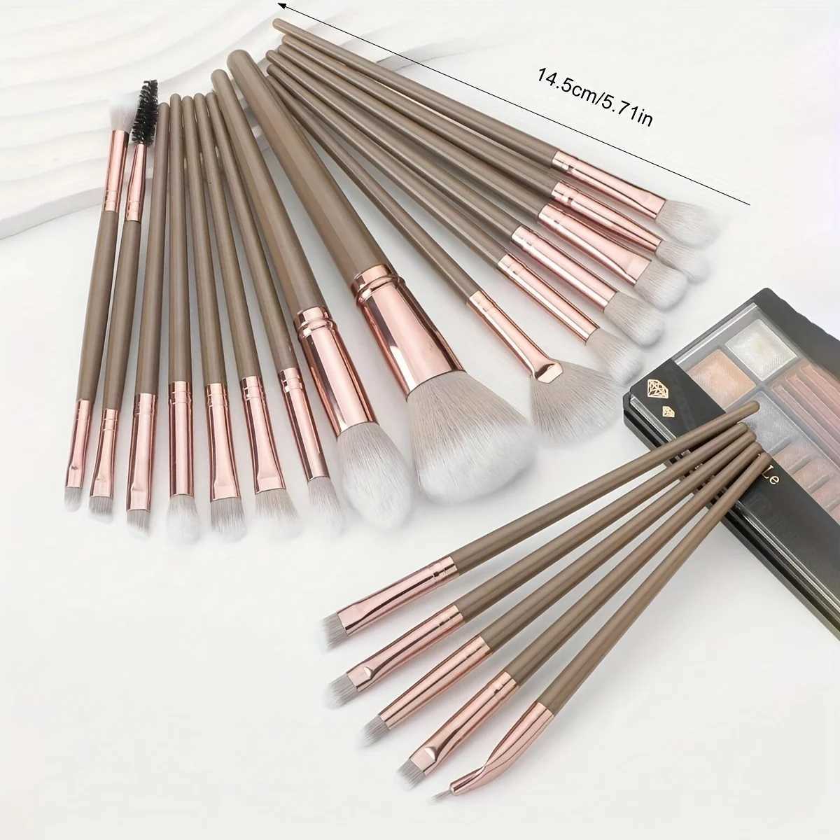 20pcs Professional Makeup Brush SetMakeup Tools With Soft Fiber For Easy CarryingFoundation BrushEye Shadow BrushBlending Z260408