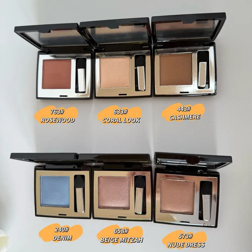 Top Quality Brand Designer Single Color Eyeshadow Shimmer Matte Show Mono Couleur Luxery High Colour Eyeshadow Longwear Spectacular Finish Makeup fast delivery