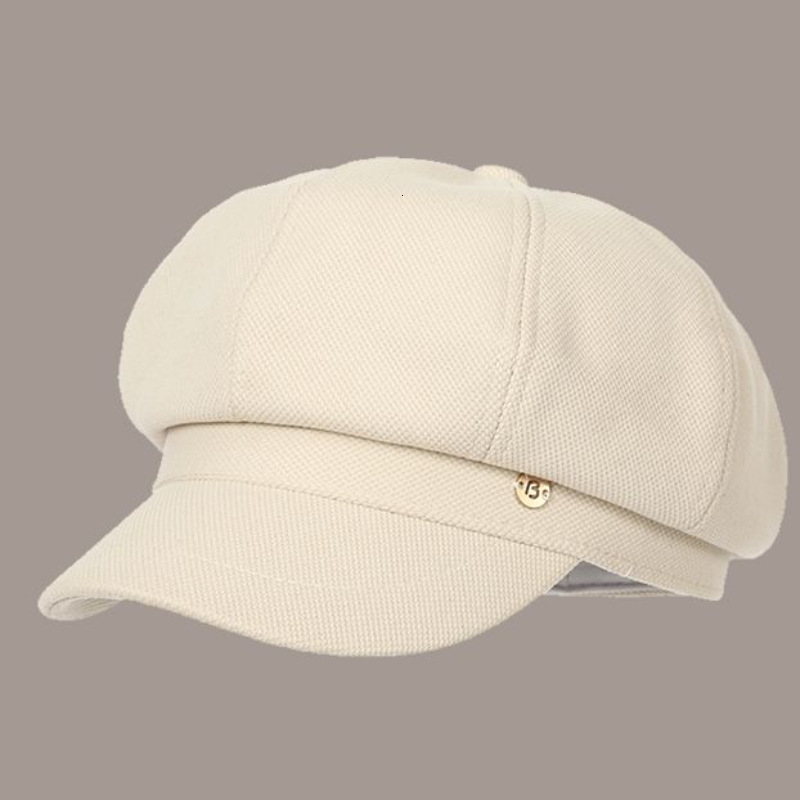 Womens Wool Tweed sboy Gatsby Ivy Cap Golf Cabbie Driving Hat Classic Baker Boy Beret 251225