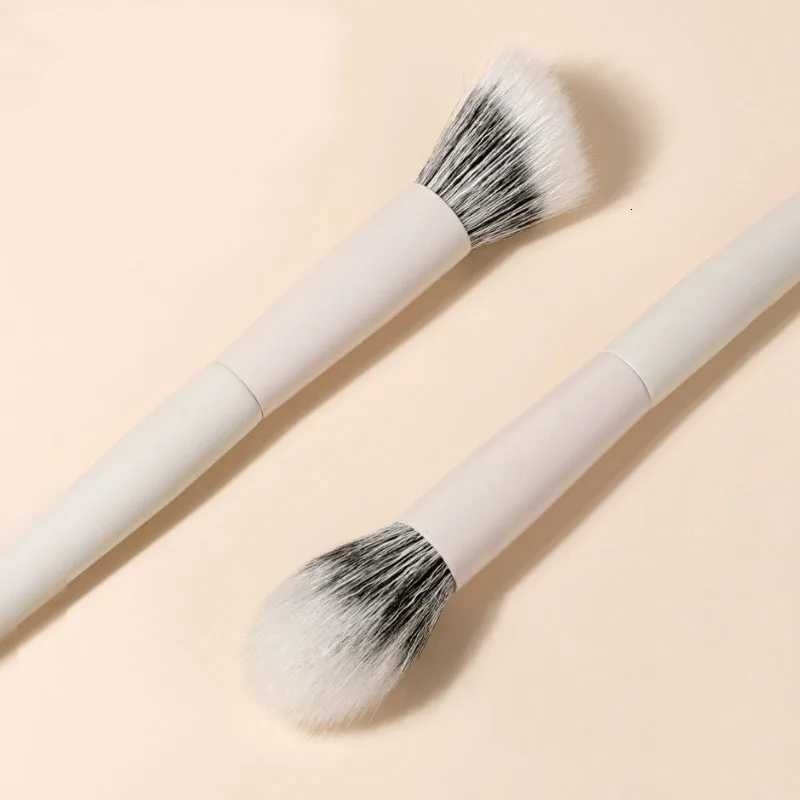 Karsyngirl 2/3Pcs High-quality Double Layer Goat Hair Powder Blusher Brush Fluffy Highlight Stippling Blush Makeup Brushes Z260408