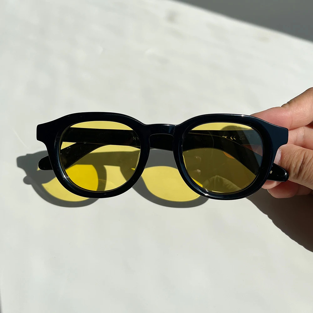 Lemtosh DAHVEN Vintage Sunglasses Women Acetate Vintage Oval Sunglasses Polarized Mens Sunglasses Drop 260408