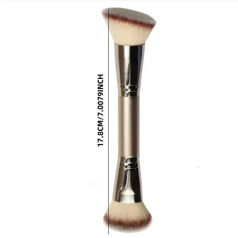 Dual-Ended Foundation Brush Double-Ended Powder Blush Concealer Brush Contour Makeup Brush Professional Z260408