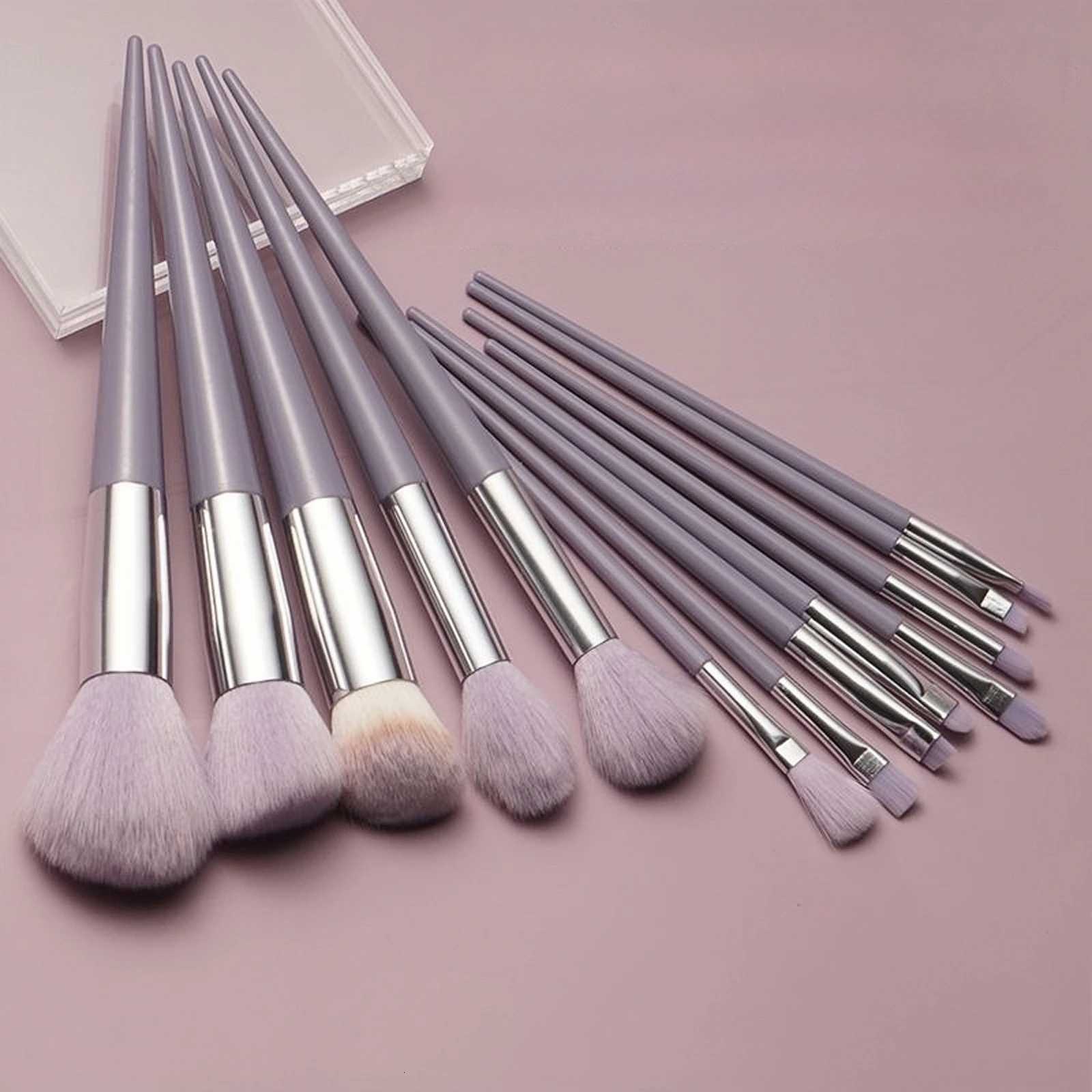 13Pcs Soft Fluffy Makeup Brushes Set for Cosmetics Foundation Blush Powder Eyeshadow Kabuki Blending Makeup Brush Beauty Tool Z260408