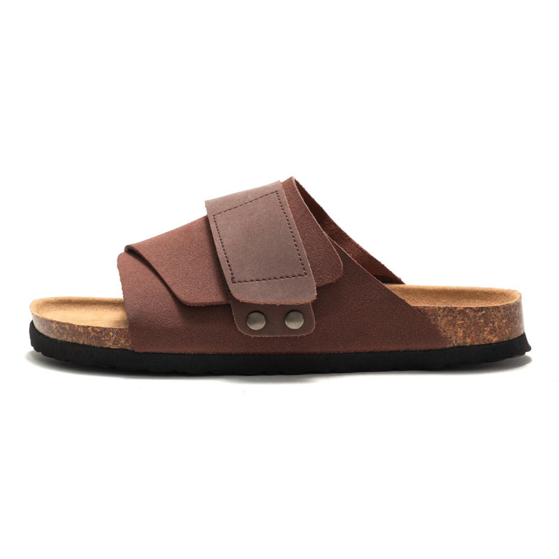 RUIZUSTOCK new Free delivery Slippers Fashionable Cork Bottom Sandals Cool Dragging Outdoor Leisure Non slip Beach Shoes