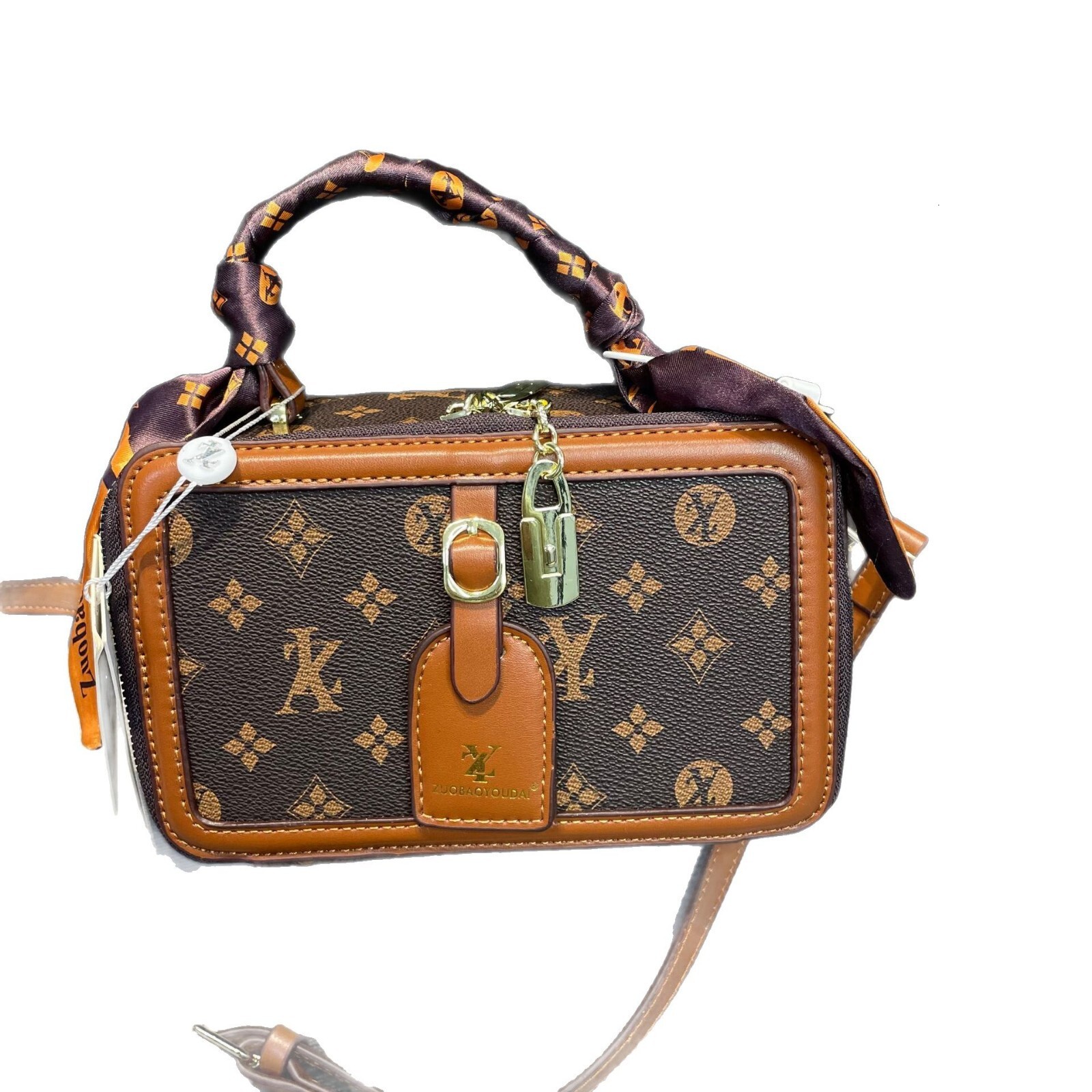 Silk Scarf Box 2026 Early Spring New Vintage Fashion Handbag Niche Brand Single Shoulder Women's Bag