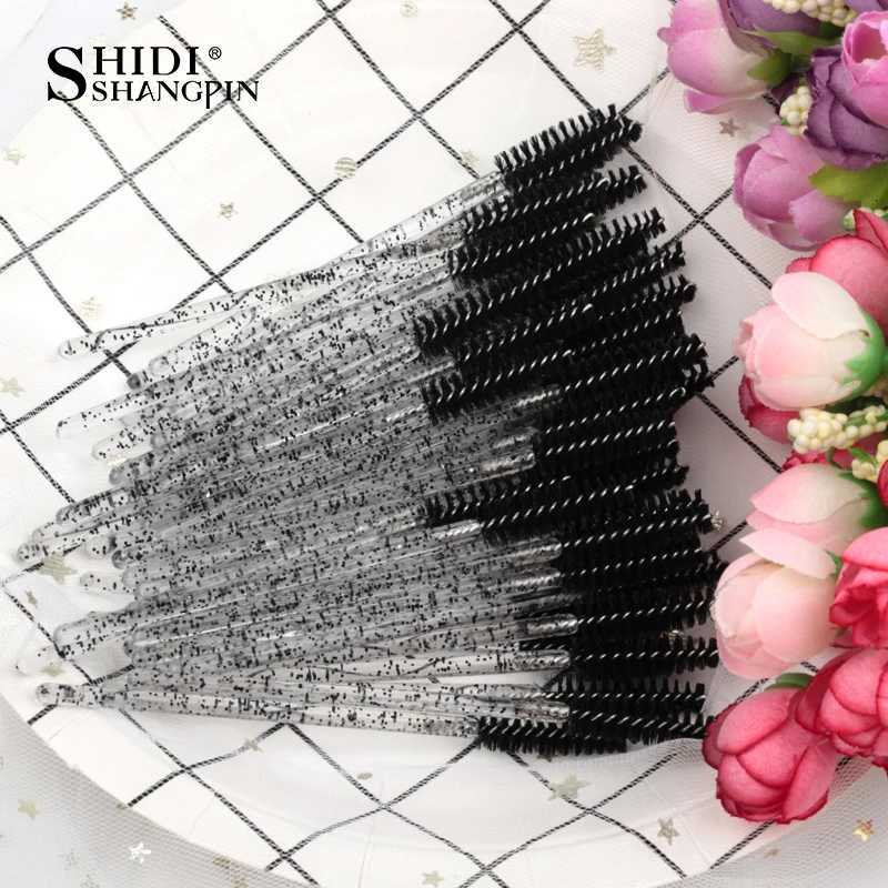 Reusable Eyelash Brush 5/50 Pcs False Eyelashes Extension Makeup Brushes Eyebrow Brush Mascara Wands Spoolers Lash Cosmetic Tool Z260408