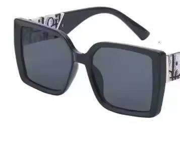 New Square Sunglasses Women Fashion Letter Outdoor Shades Eyewear Trendy Brand Uv400 Party Sun Glasses Gafas