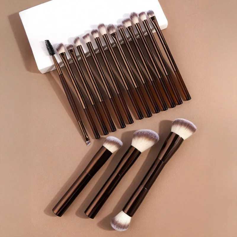 20-piece Makeup Brush Set Foundation Concealer Powder Eyeshadow Blush Brush Mushroom Head Blending Face Beauty Makeup Tools Z260408