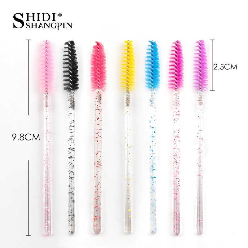 Reusable Eyelash Brush 5/50 Pcs False Eyelashes Extension Makeup Brushes Eyebrow Brush Mascara Wands Spoolers Lash Cosmetic Tool Z260408
