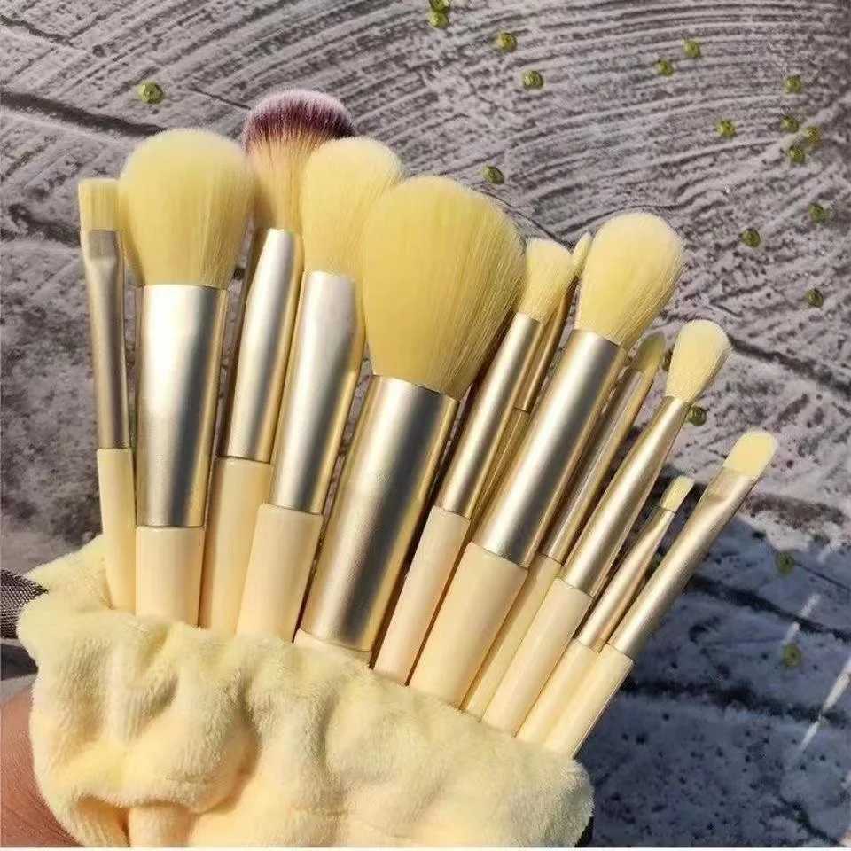 10-13Pcs New Makeup Brushes Set For Cosmetics Powder Foundation Blush Kabuki Blending Makeup Beauty Tools Brochas Maquillaje Z260408