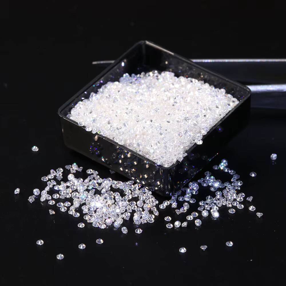 100 Pass Diamond Tester Lab Created HPHT CVD Melee Diamond 0830mm Small Size Lab Grown Diamond Wholesale - view 5