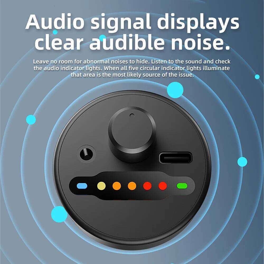 F03 Pipeline Detector Multi-functional Acoustic Noise Finder High Sensitivity Sensor Water Pipe Leak Detection Tool - view 7