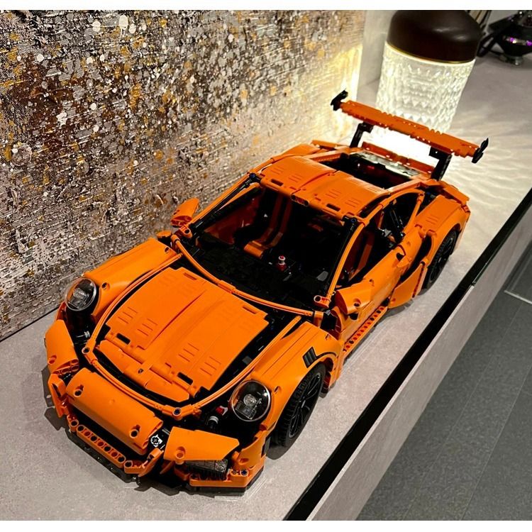 LEG0 42056 Porsche 911 GT3 RS 2700+ pieces standard bricks Supercar Model Toy High Difficulty Adult Educational Building Blocks Gift for Boys and Girl - view 4